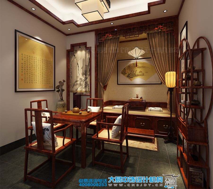 會(huì)所中式裝修