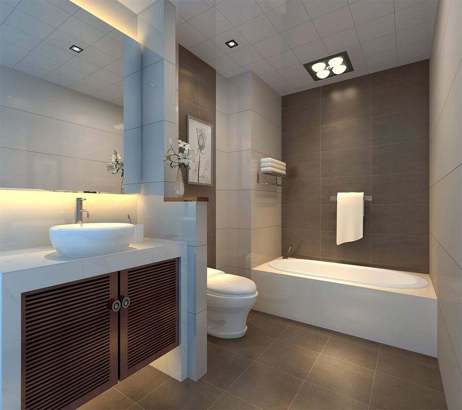 山西長治現代中式風格復式樓設計效果圖