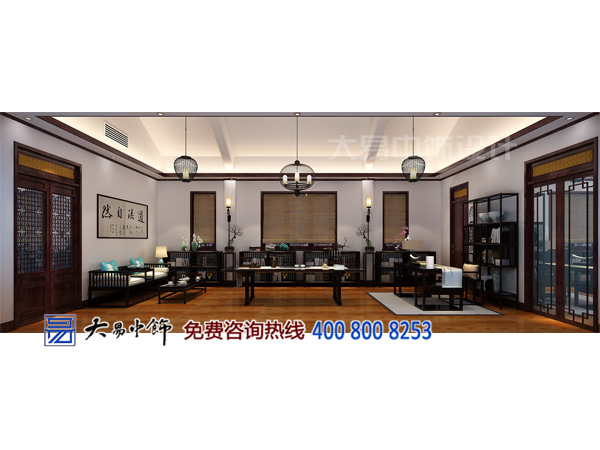 蘇州桃花源別墅裝修 氣派禪意中式生活