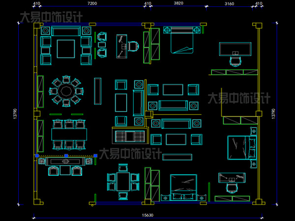 陜西西安紅木展廳中式裝修 古城墻下的傳統(tǒng)中式設(shè)計(jì)魅力