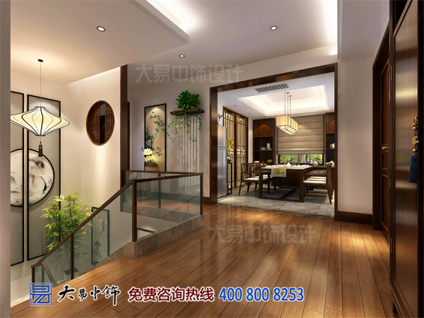 開啟現代生活詩意篇章,香頌復式家居新中式設計