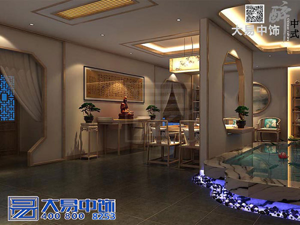 古琴會館中式裝修設計 此景只應天上有