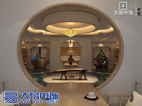 古琴會館中式裝修設計 此景只應天上有