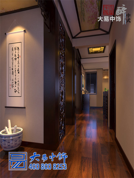 西安550平米別墅中式裝修 開啟復古典雅精致生活