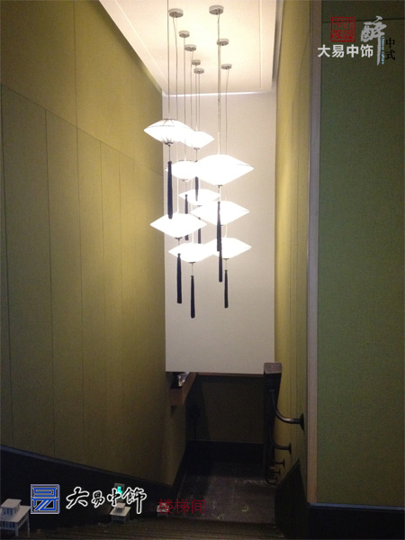 北京建國門瑜伽會館中式裝修硬裝效果圖