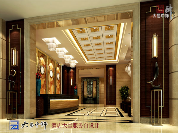 北京蘭帕國際酒店商務會議廳新中式風格裝修設計(一)