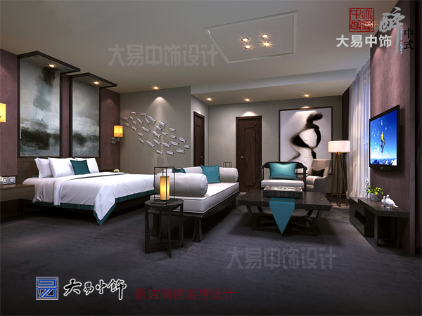 北京蘭帕國際酒店休閑娛樂區新中式風格裝修設計(二)