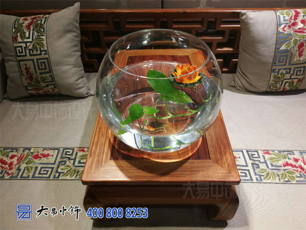 北京中式風格紅木家具展廳裝修設計高貴大氣